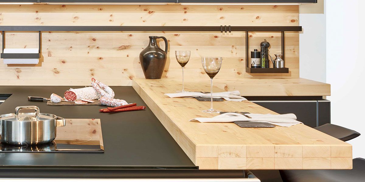 Küche Arbeitsplatte Holz - Balkon Gestalten